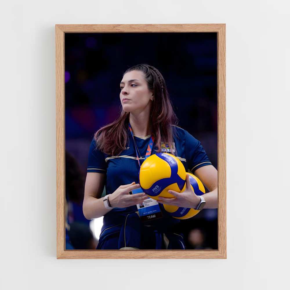 Poster Force de la Plage – affiche Volleyball (vue 4)